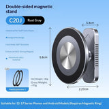 Aluminum Alloy Double-sided Suction Cup Phone Holder