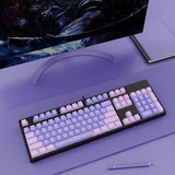 Two-color Keyboard Wired Office Green Black Tea Red Axis Hot Plug Computer