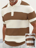 Mens Clothing Summer Fashion Lapel Sweater Short Sleeve Men Clothing Men Wears