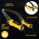 LED Neck-mounted Light For Reading And Studyinghands-free Flashlight