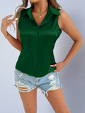 Women's Solid Color Casual Color Satin Face Ding Shirt