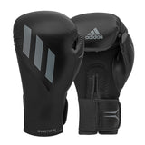 adidas Herren Tilt 150 Boxhandschuhe Schwarz/Grau 8 oz EU