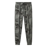 Summer Camouflage Loose-Fit Plus-Size Stretch Quick-Dry Sports-Casual Mens Ankle-Tightening Trousers
