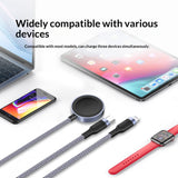 Magnetic Wireless Charging Watch Charger Type Car Data Cable