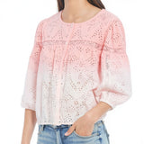 Sanctuary Sugar Eyelet Top, Size Medium
