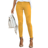 Stylish Womens Casual Slim-fit Stretch Pants