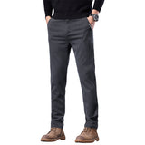 Spring And Autumn Loose-fitting Straight-leg Slim-fit Casual Trousers