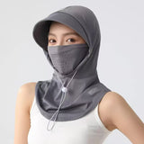 Sunscreen Face Mask With Hood Full-face UV Protection