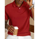 Men's Jacquard Trendy Casual Shirt