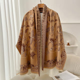 Retro High Sense Artificial Cashmere Scarf