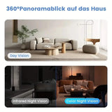 1080P Smart Indoor WiFi Camera | Two-Way Audio & Video Call + Night Vision