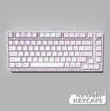 Cat Flower Language Keycaps PBT Material