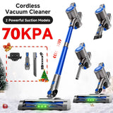 Cordless Vacuum Cleaner with LED Light & Removable Battery