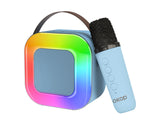 KP-K07 Bluetooth Wireless Karaoke Microphone Speaker Mini All-in-One Home KTV System New Arrival In Stock