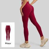 New Double-sided Bare-feel Yoga Pantsno Awkwardness