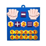 Felt Board Finger Numbers Counting Toy