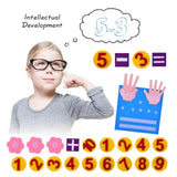 Felt Board Finger Numbers Counting Toy