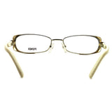 Fendi Women's Eyeglasses F943 714 Gold/Beige 49 16 135 Full Rim Oval