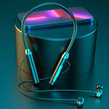 Fenix Neckband Headphones with Bluetooth for Sports, Gaming and Runing .Earbuds Waterproof Sports in-Ear True Wireless Stereo, Black, FNX-114