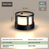 Outdoor Aluminum Wall Pillar Lamp
