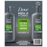 Dove Men+Care Body and Face Wash Extra Fresh 30 Fluid Ounce (Pack of 2)