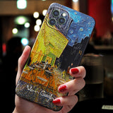 Van Gogh Starry Sky Mobile Phone Shell Stereoscopic