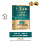 Bioxcin Keratin & Argan Repair Shampoo for Damaged Hair - Nourishing, Hypoallergenic, Paraben-Free