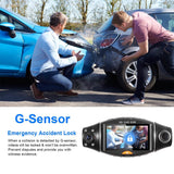 FHD 1080P Dual Lens Car DVR Dash Cam