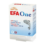 New Life Omega-3 Dietary Supplement - High Concentration EPA & DHA Fish Oil Capsules for Heart & Brain Health
