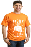 Fight Until Men's Bamboo Viscose/Organic Cotton Short Sleeve Graphic T-Shirt