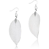 Filigree Long Leaf Dangle Earrings