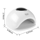 FINATE 72W UV LED Gel Nail Lamp