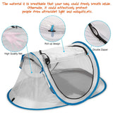 FINATE Baby Tent for Beach UPF 50+ and UV Protection