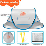 FINATE Baby Tent for Beach UPF 50+ and UV Protection