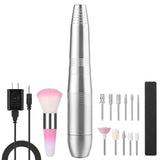 FINATE Silver Electric Nail Drill Kit