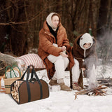 Firewood Carrier Bag with Handle