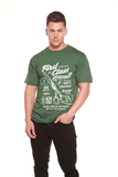 First Class Barber Men's Bamboo Viscose/Organic Cotton Short Sleeve Graphic T-Shirt