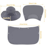 Fishing Bucket Hat Breathable Wide Brim