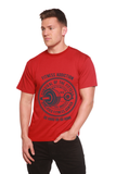Fitness Addiction Men's Bamboo Viscose/Organic Cotton Short Sleeve Graphic T-Shirt