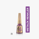 Flormar Star Shine: Intense Metallic Nail Polish - Long Lasting, Chip Resistant Formula - Vibrant Color & Shine