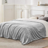 Fleece Throw Blanket Flannel Bed Cover