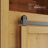 Mini Straight Top Mount Barn Door Hardware