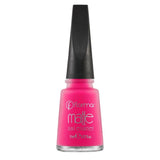 Flormar Matte Nail Enamel M09 Bright Pink Velvet Finish