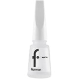 Flormar Matte Nail Polish in M01 White Board 11ml