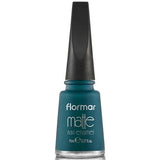 Flormar Matte Nail Polish in M06 Elegant Green 11ml