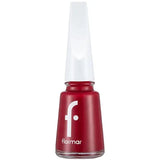 Flormar Nail Enamel 048 Fiery Red Glossy Finish 11ml