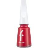 Flormar Nail Enamel Glossy Coral Nail Polish 377 Red Coral 8ml