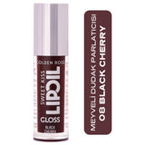 Golden Rose Sweet Kiss Lip Oil Gloss in Black Cherry
