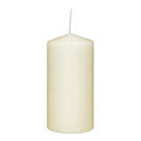 Rubin Licht Champagne Pillar Candle for Home Decor 120x60mm