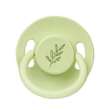 Wee Baby Natural Rubber Baby Pacifier: Comforting Cherry Shape, BPA-Free, Soothes & Prevents Irritation